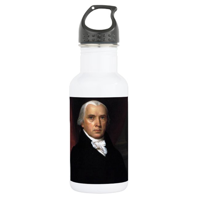 Bouteille D'eau En Acier Inoxydable James Madison (Devant)