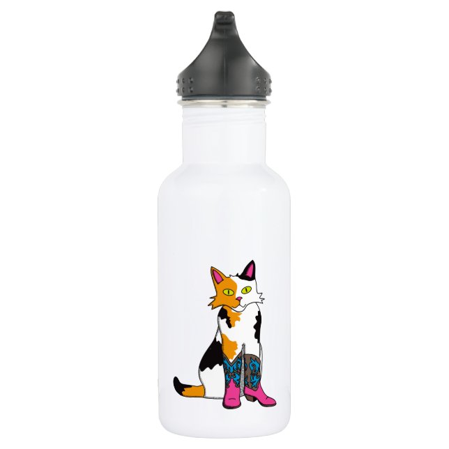 Bouteille D'eau En Acier Inoxydable Jett et Jester (Droite)