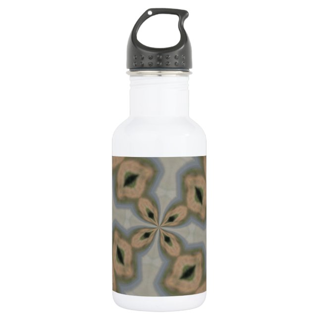 Bouteille D'eau En Acier Inoxydable Kaleiscope Lèvres Caramel (Devant)