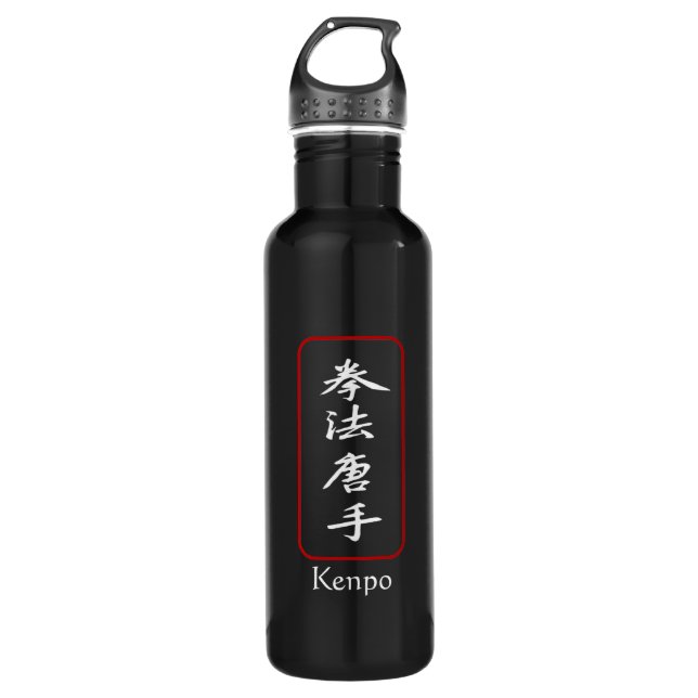 Bouteille D'eau En Acier Inoxydable Kenpo 24oz (Devant)