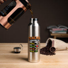 Bouteille d'eau en acier inoxydable Kit de survie