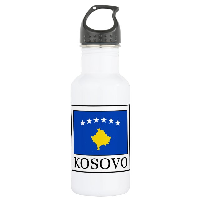 Bouteille D'eau En Acier Inoxydable Kosovo (Devant)