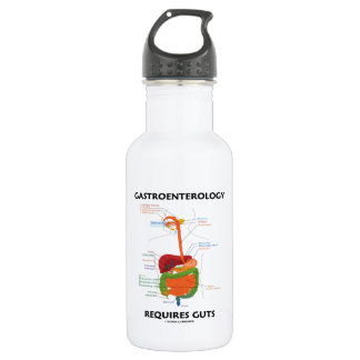 Bouteille D'eau En Acier Inoxydable La gastroentérologie exige des entrailles