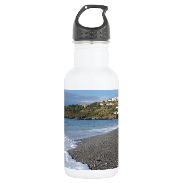 Bouteille D'eau En Acier Inoxydable La Plage de Scalea (Devant)