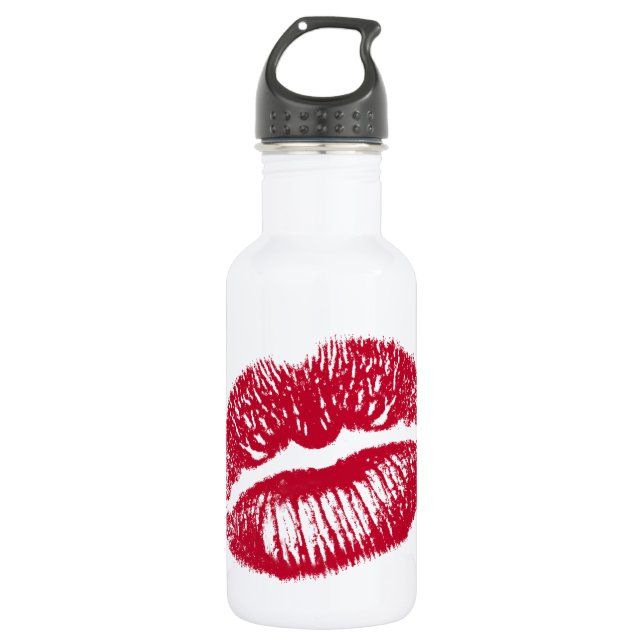 Bouteille D'eau En Acier Inoxydable Le Kiss (Devant)