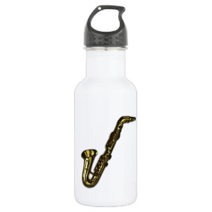 Bouteille D'eau En Acier Inoxydable Le saxophone