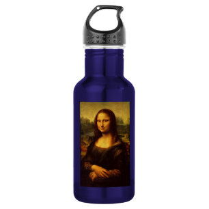 Bouteille D'eau En Acier Inoxydable Leonardo Da Vinci Mona Lisa Peinture d'Art