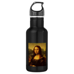 Bouteille D'eau En Acier Inoxydable Leonardo Da Vinci Mona Lisa Peinture d'Art