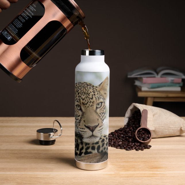 Bouteille d'eau en acier inoxydable Leopard 22 oz. (Gym)
