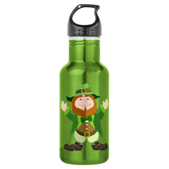 Bouteille D'eau En Acier Inoxydable Leprechaun (Devant)