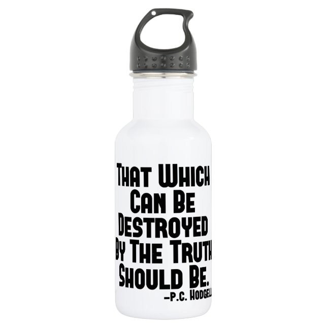 Bouteille D'eau En Acier Inoxydable Les Hurts de la Truth (Devant)