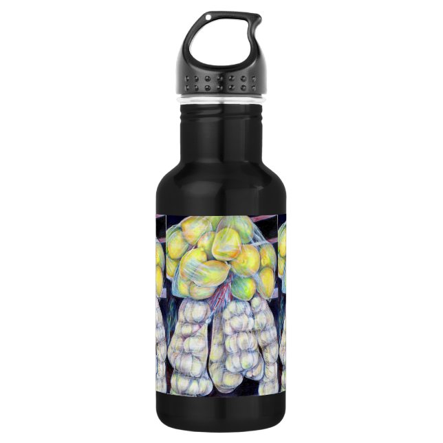 Bouteille D'eau En Acier Inoxydable Les Merveilles des Marchés Occidentaux, Singapour (Devant)