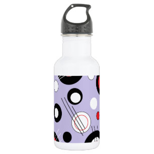 Bouteille D'eau En Acier Inoxydable Lilas de polka