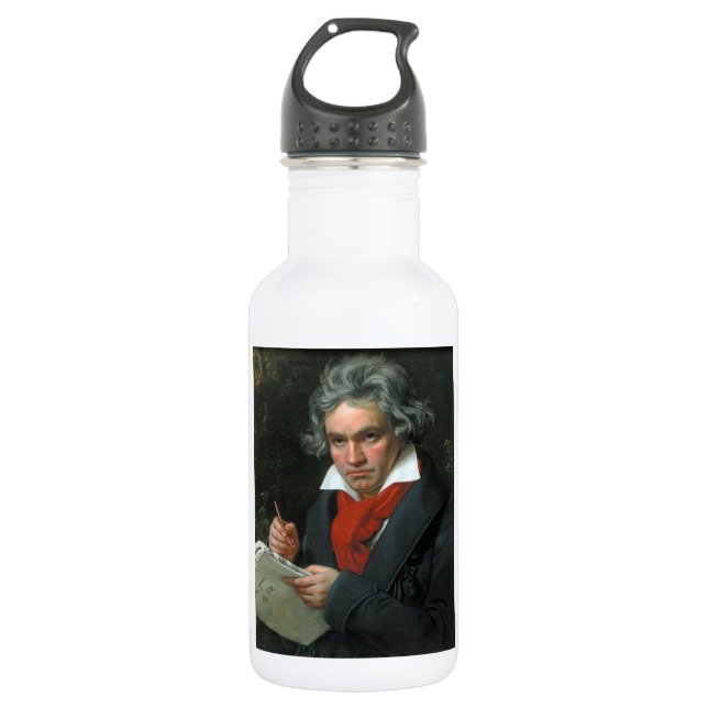 Bouteille D'eau En Acier Inoxydable Ludwig van Beethoven Portrait (Devant)