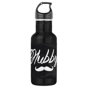 Bouteille D'eau En Acier Inoxydable M. Mustache marié récemment Groom Honeymoon hubby