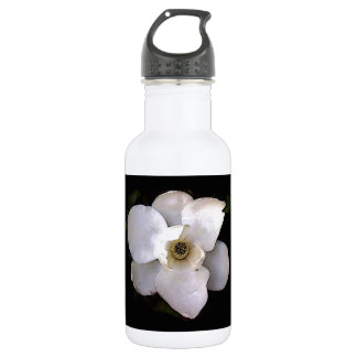 Bouteille D'eau En Acier Inoxydable Magnolia blanche