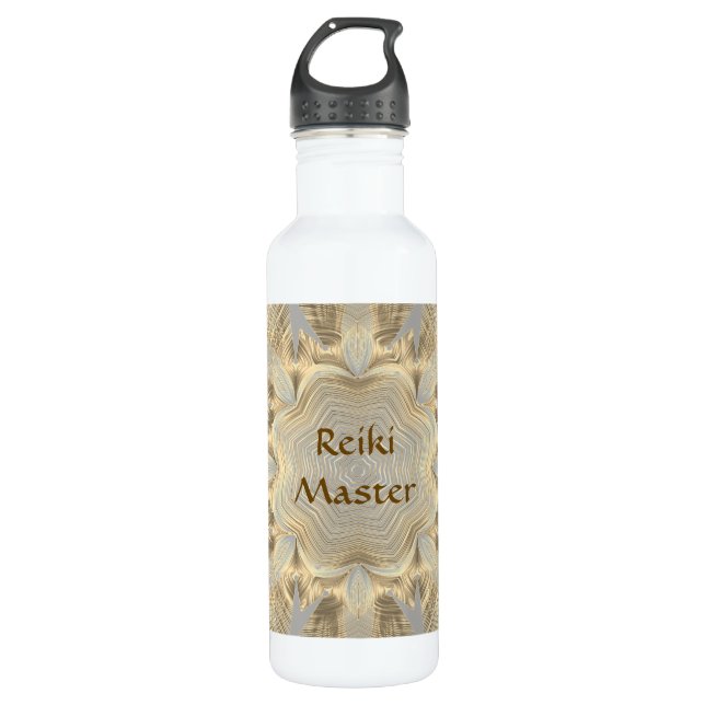 Bouteille D'eau En Acier Inoxydable Maître Reiki (Devant)
