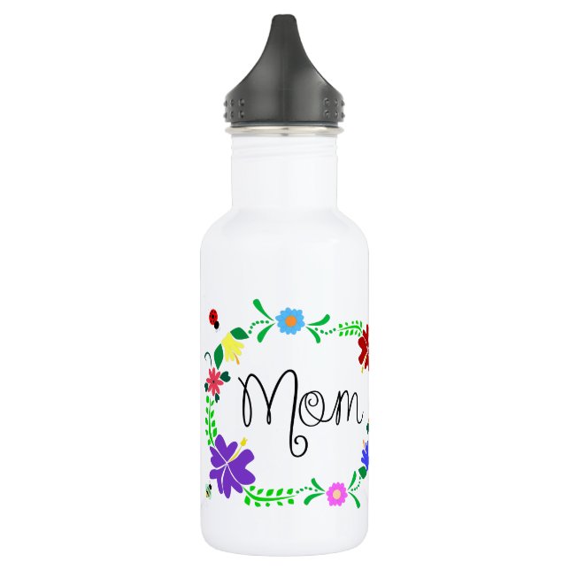 BOUTEILLE D'EAU EN ACIER INOXYDABLE MAMAN ! ! (Gauche)