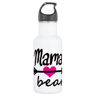 Bouteille D'eau En Acier Inoxydable Maman maman maman maman ours drôle