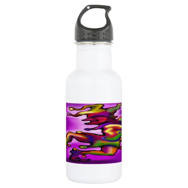 Bouteille D'eau En Acier Inoxydable Mardi Gras Jester (Devant)