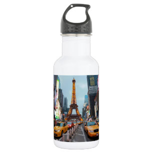 Bouteille D'eau En Acier Inoxydable Monde mixte - New York City & Paris