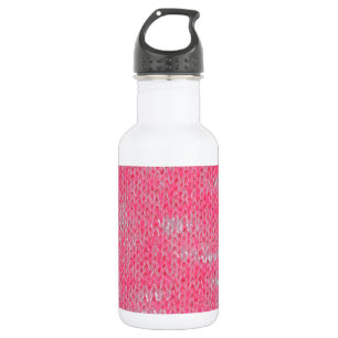 Bouteille D'eau En Acier Inoxydable Motif de brûlure rose Paix Amour Destinée Art