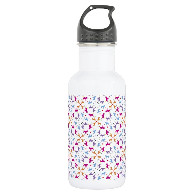 Bouteille D'eau En Acier Inoxydable Motif Frenchie (Devant)