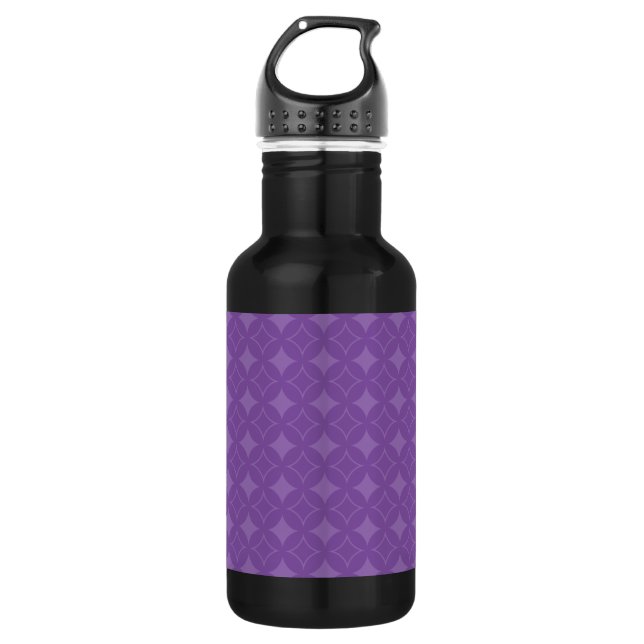 Bouteille D'eau En Acier Inoxydable Motif shippo violet (Devant)