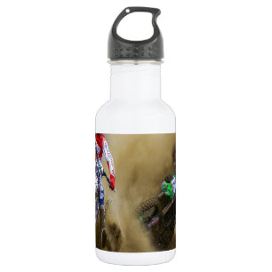 Bouteille D'eau En Acier Inoxydable Motocross