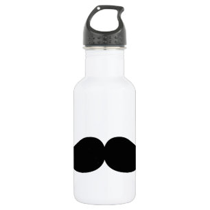 Bouteille D'eau En Acier Inoxydable Moustache