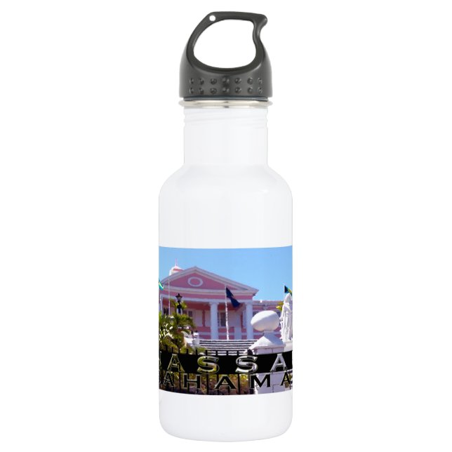 Bouteille D'eau En Acier Inoxydable Nassau (Devant)