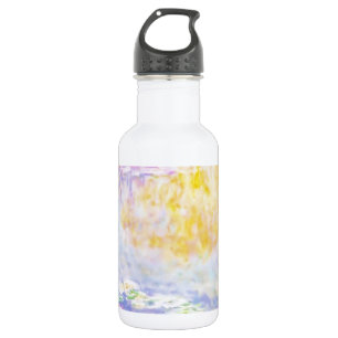 Bouteille D'eau En Acier Inoxydable nénuphars monets abstraits 7