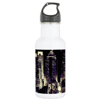 Bouteille D'eau En Acier Inoxydable New York City la nuit