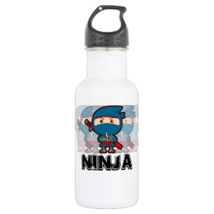 Bouteille D'eau En Acier Inoxydable Ninja Boy
