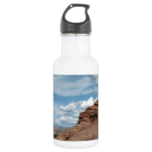 Bouteille D'eau En Acier Inoxydable North Window Arch Utah Desert Paysage Photo