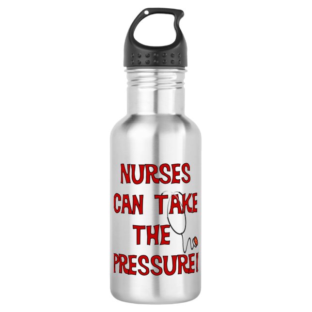 Bouteille D'eau En Acier Inoxydable Nurses Can (Devant)