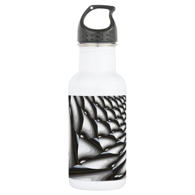 Bouteille D'eau En Acier Inoxydable Oeuvre Abstraite (Devant)