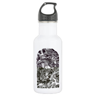 Bouteille D'eau En Acier Inoxydable Oni diables et crapaud