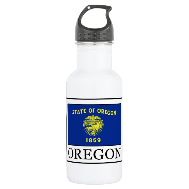 Bouteille D'eau En Acier Inoxydable Oregon (Devant)
