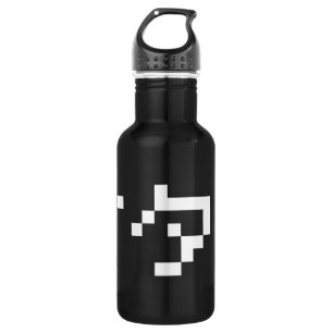 Bouteille D'eau En Acier Inoxydable OTAKU 8 Bit Pixel Japonais Katakana