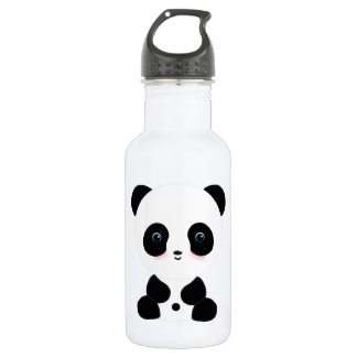 Bouteille D'eau En Acier Inoxydable Ours panda de rougissement mignon