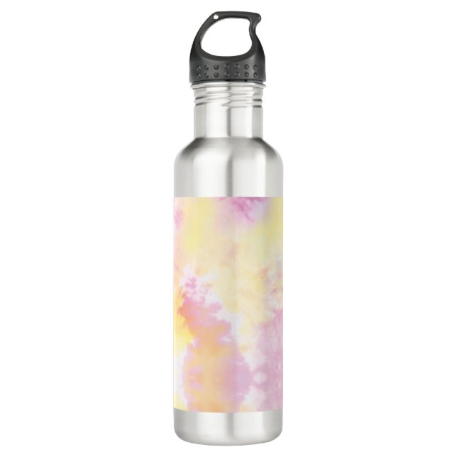 Bouteille d'eau en acier inoxydable Pastel TIE DYE (Devant)