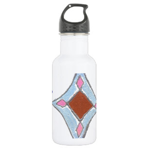 Bouteille D'eau En Acier Inoxydable Peace Love Unity hakuna matata .png