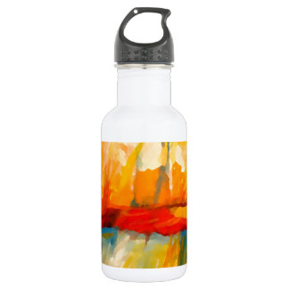 Bouteille D'eau En Acier Inoxydable Peinture Abstraite moderne