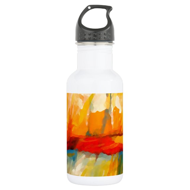 Bouteille D'eau En Acier Inoxydable Peinture Abstraite moderne (Devant)