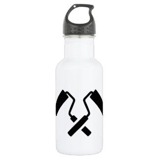 Bouteille D'eau En Acier Inoxydable Petits pains croisés de peintre