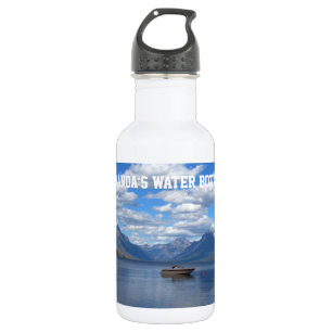 Bouteille D'eau En Acier Inoxydable Photographie du parc national de Glacier