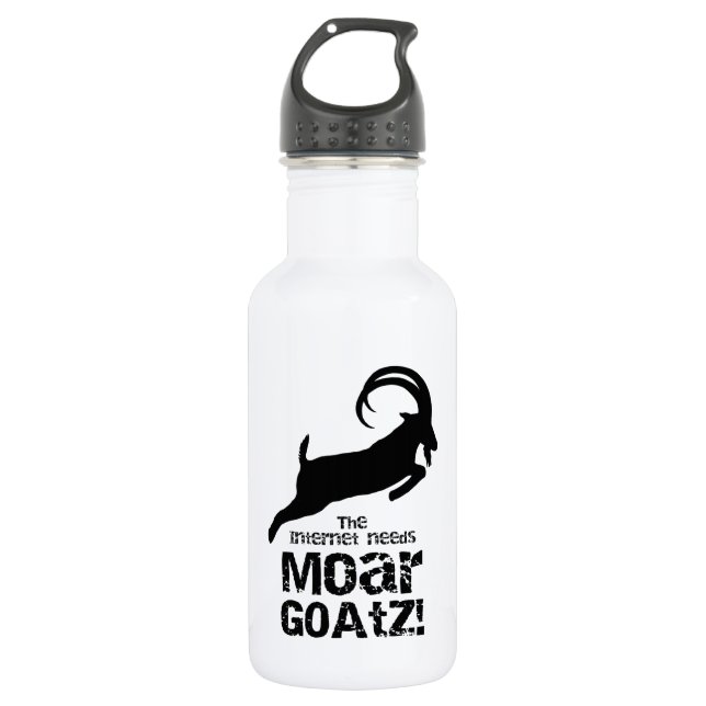 Bouteille D'eau En Acier Inoxydable Plus Goatz 2 (Devant)