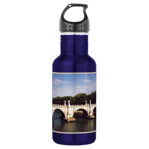Bouteille D'eau En Acier Inoxydable Pont Sant'Angelo à Rome, Italie