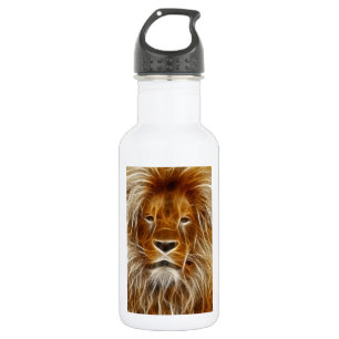 Bouteille D'eau En Acier Inoxydable Portrait de Lion